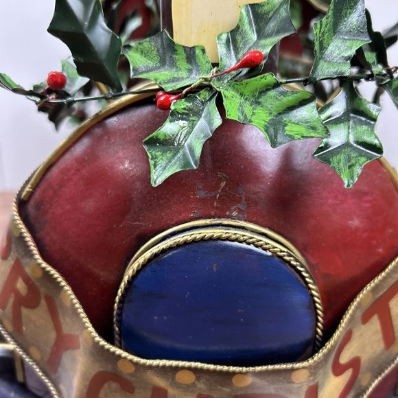 Grandeur Noel Tin Christmas‎ Locomotive Engine Collectors Edition Train w/ Box - Picture 4 of 16